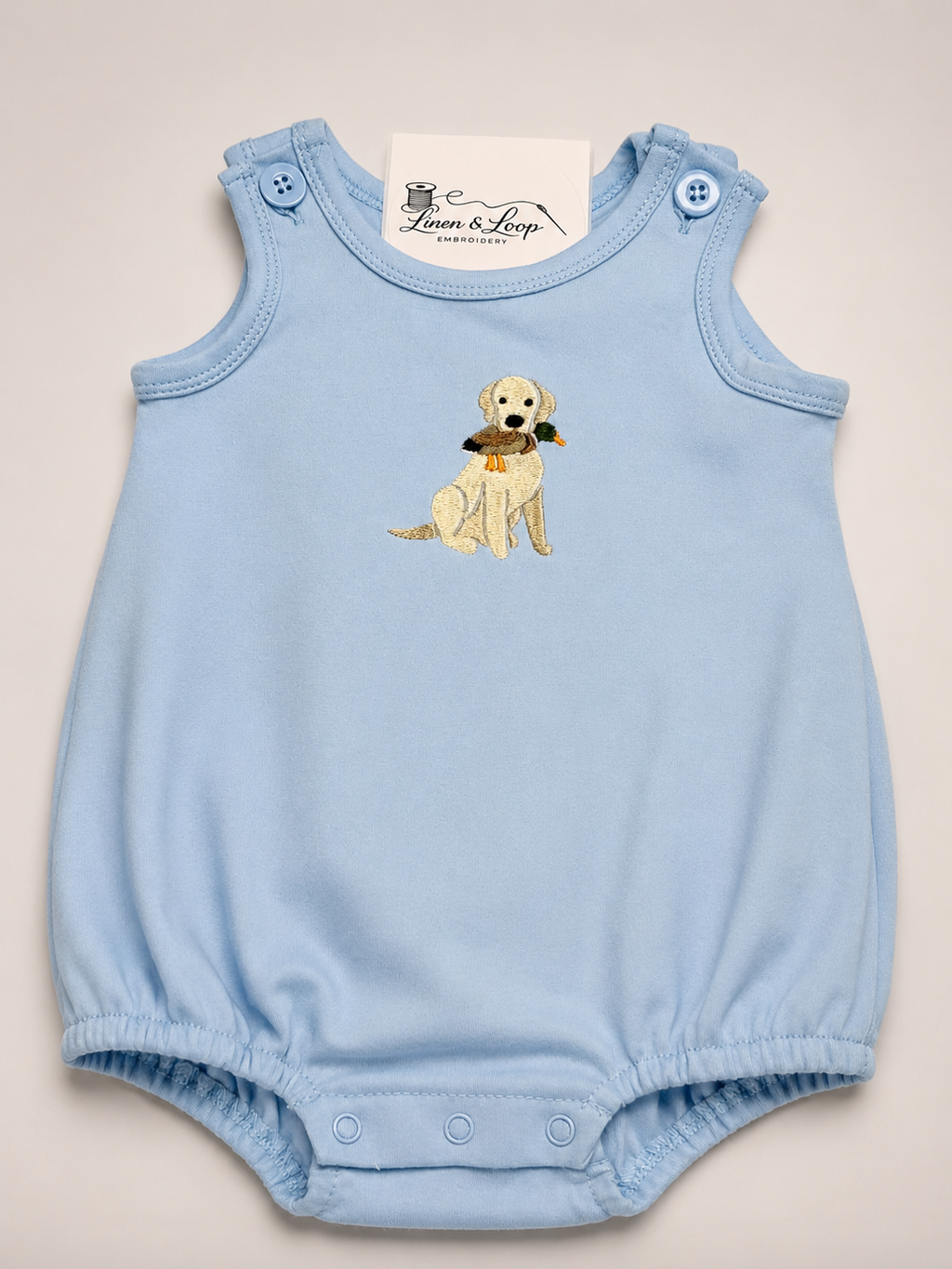 Little Duck Hunter Bubble Romper