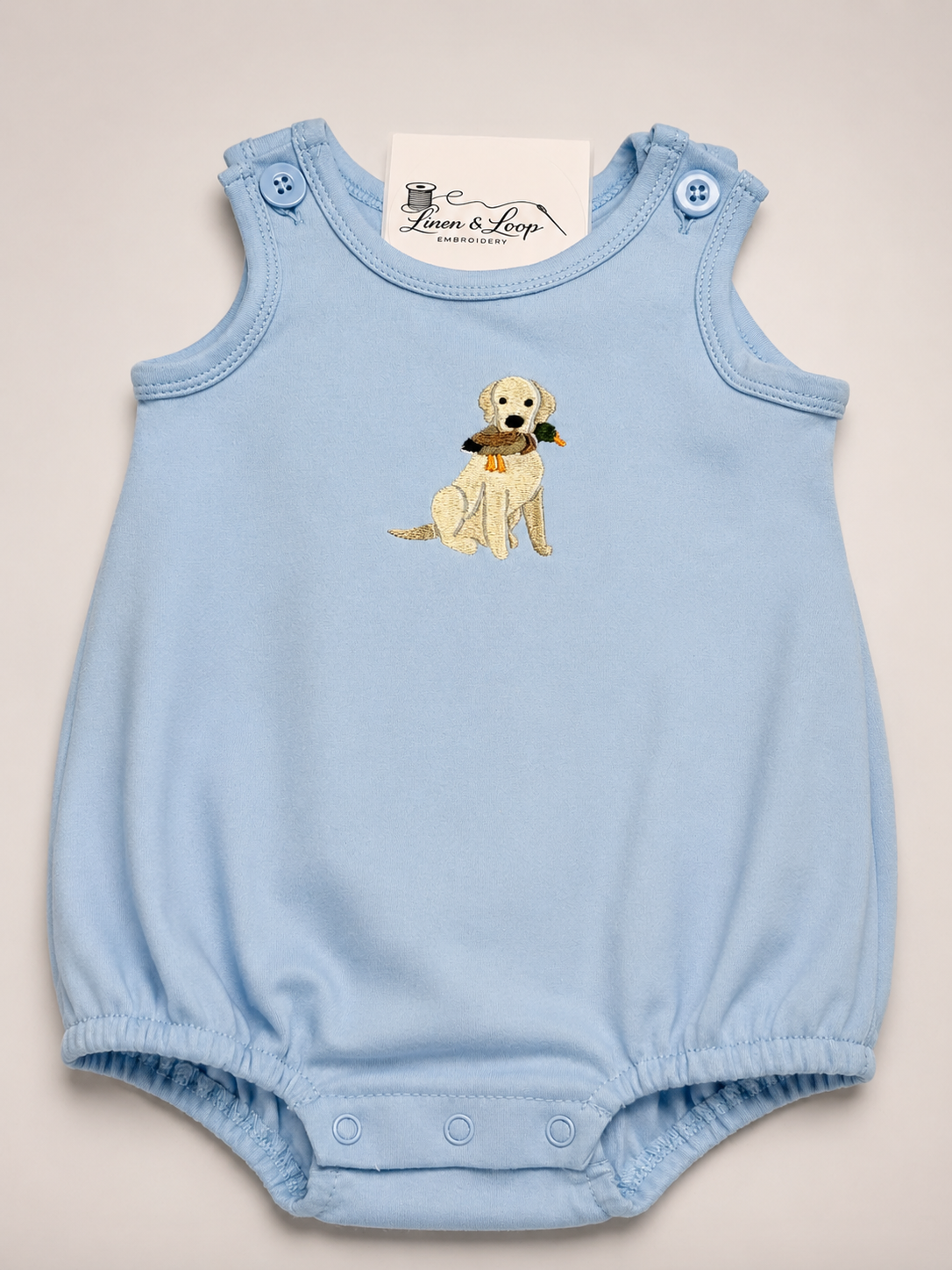 Little Duck Hunter Bubble Romper