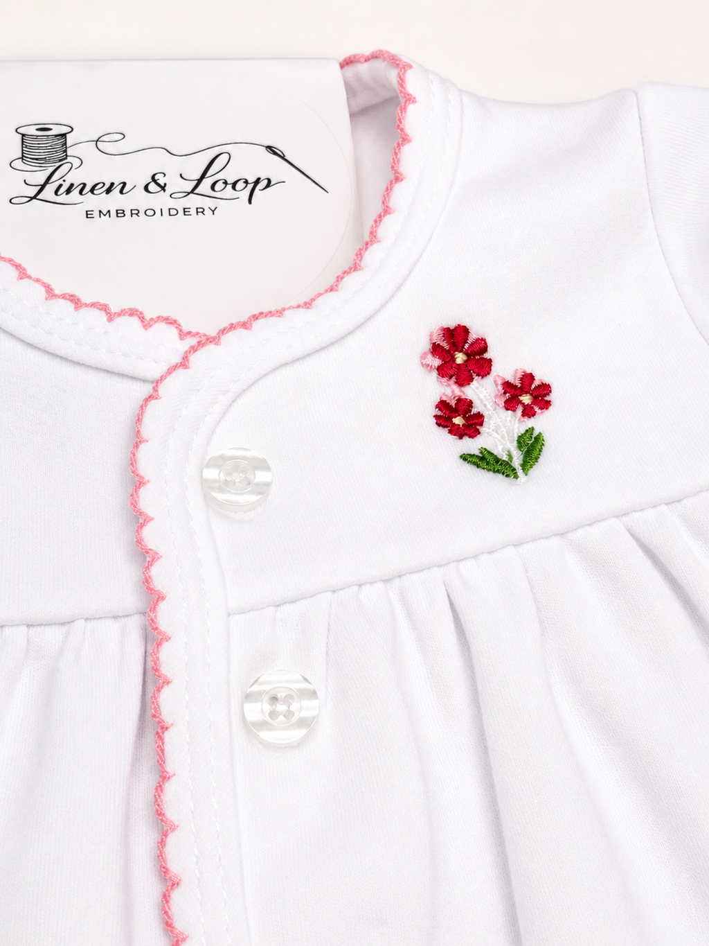 Personalized Classic Knit Top and Bloomer Set