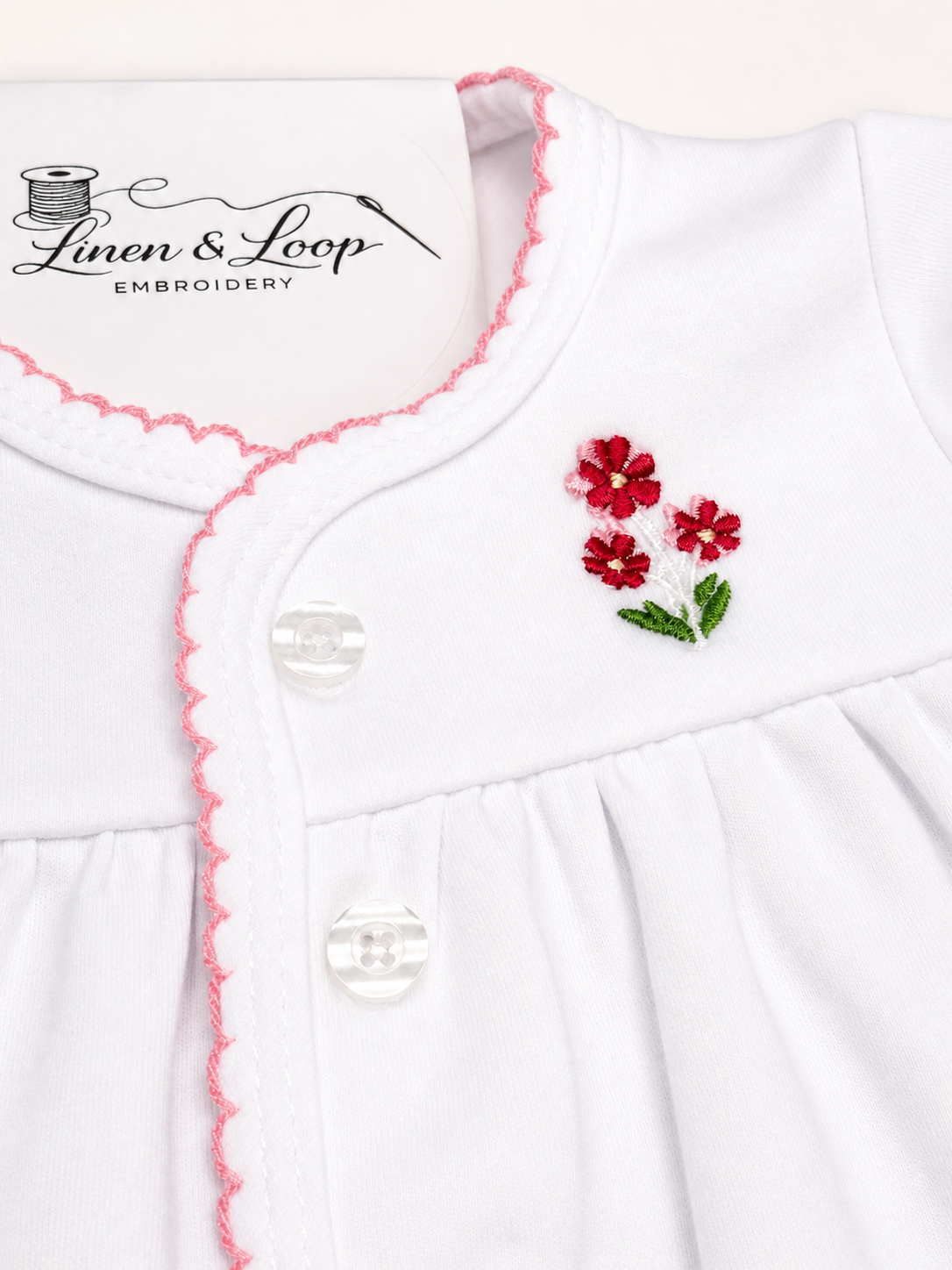 Personalized Classic Knit Top and Bloomer Set