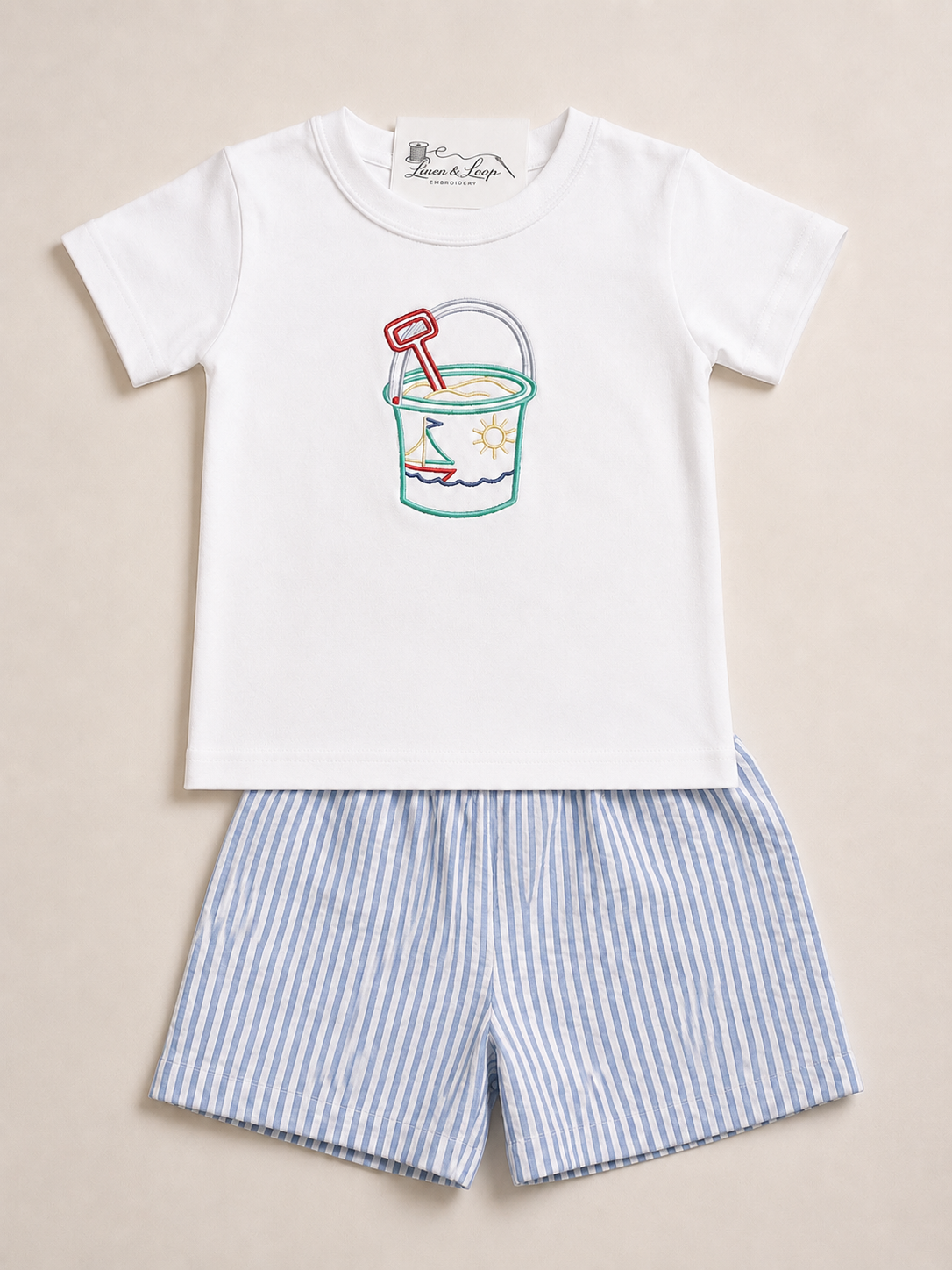 Seaside Bucket Shirt Short Set