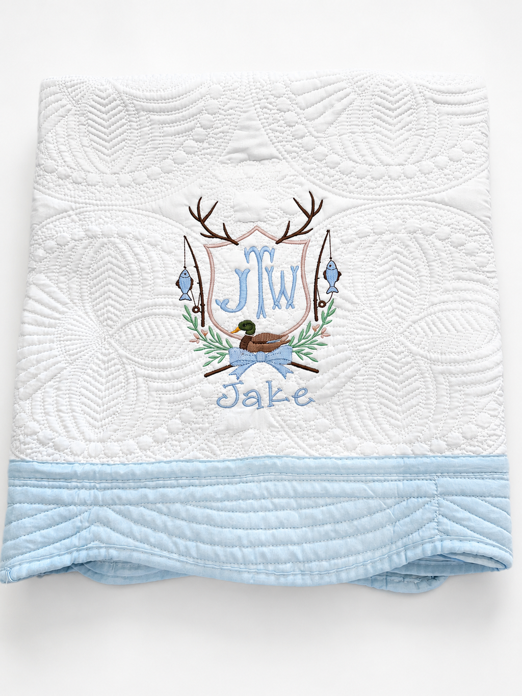 Boys Personalized Heirloom Quilt