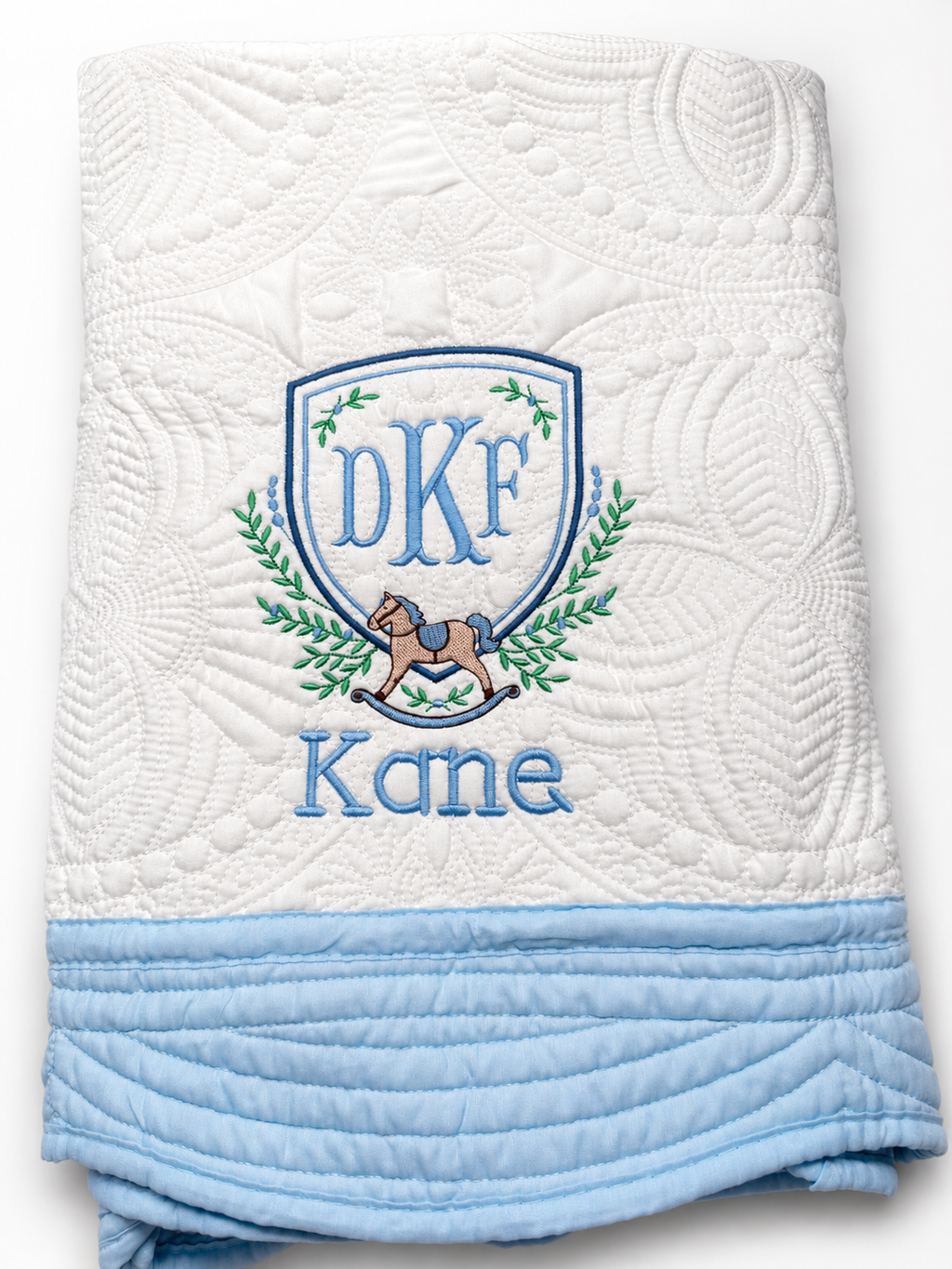 Boys Personalized Heirloom Quilt