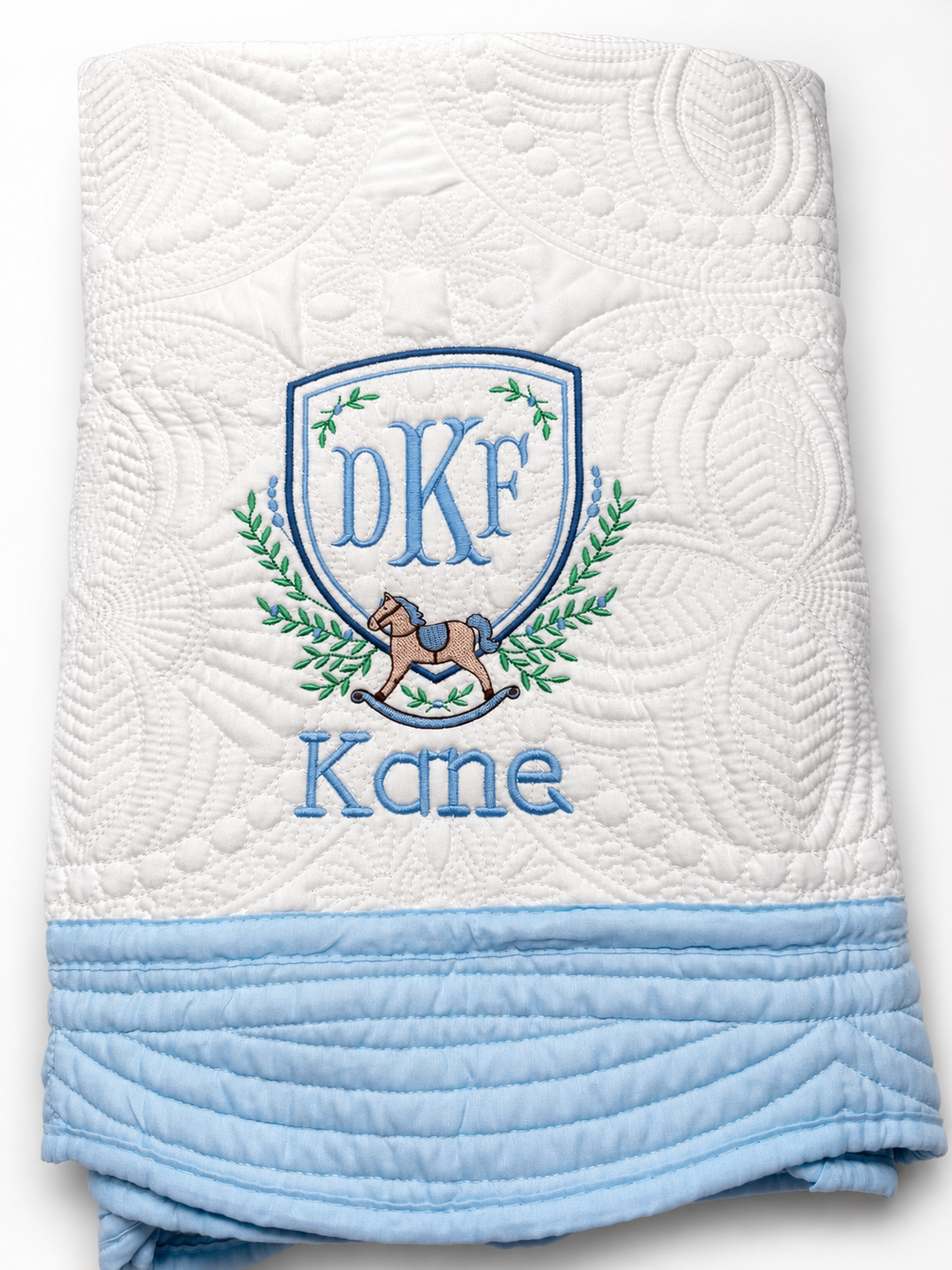 Boys Personalized Heirloom Quilt