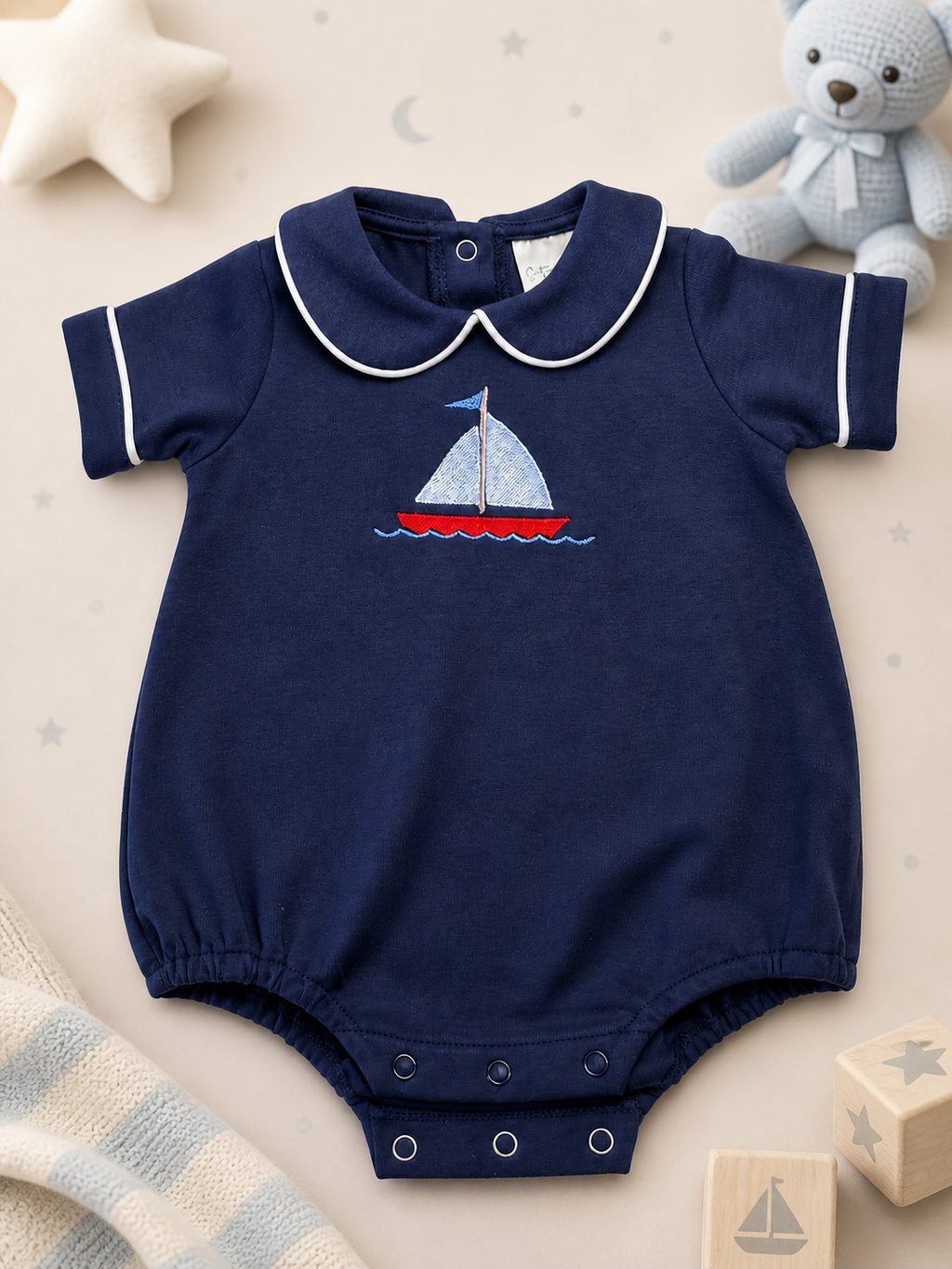 Sail Away Classic Collared Bubble