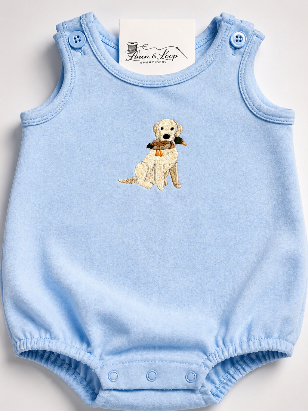 Little Duck Hunter Bubble Romper