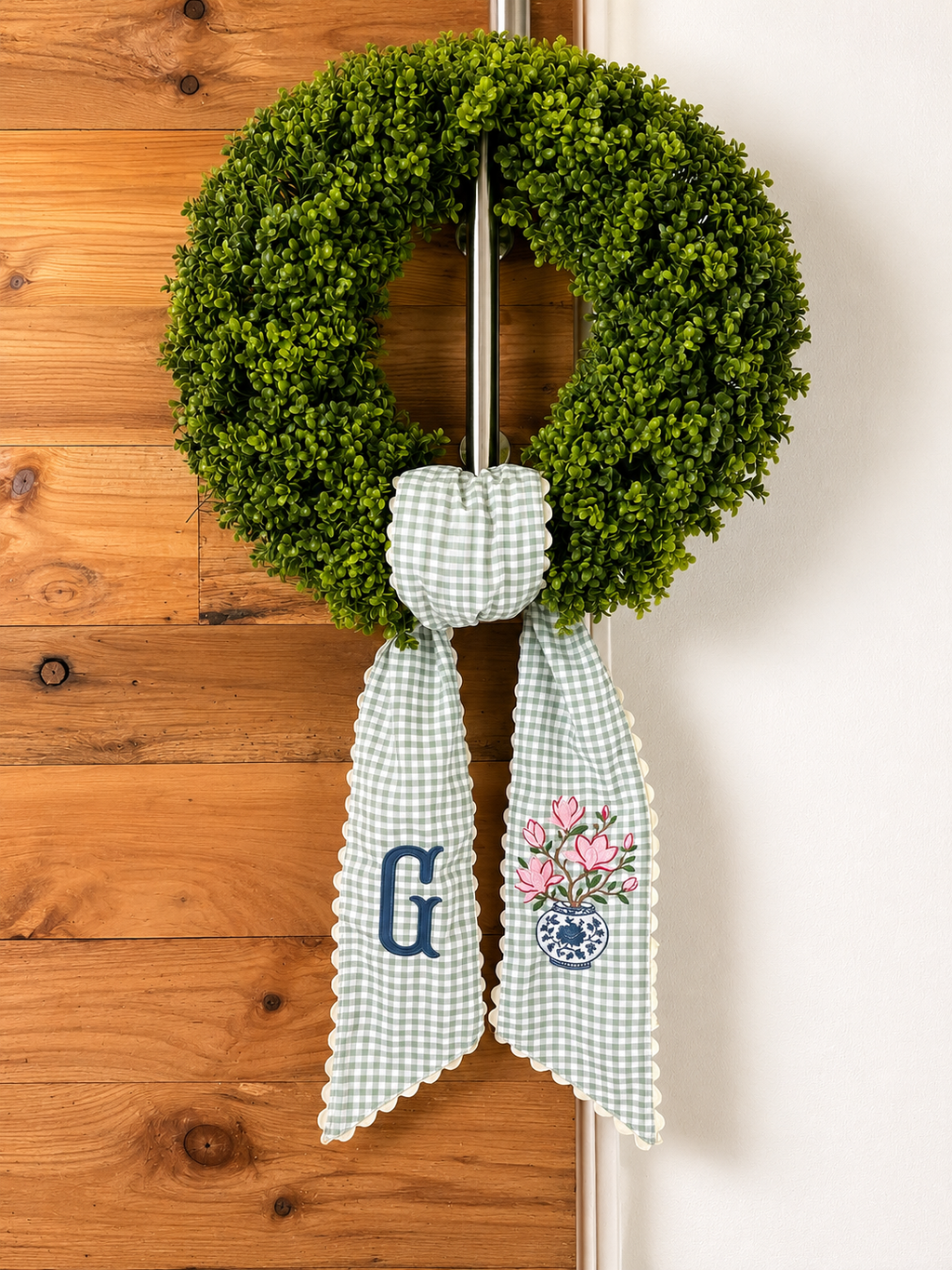 Magnolia Manor Wreath Sash
