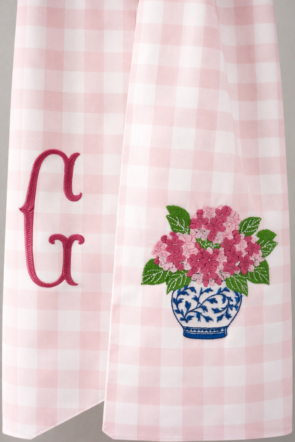Spring Floral Wreath Sash