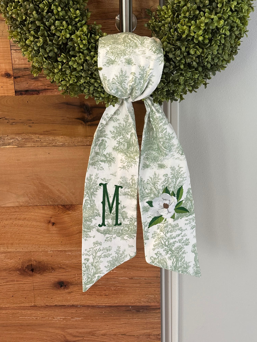 Personalized Magnolia Sash