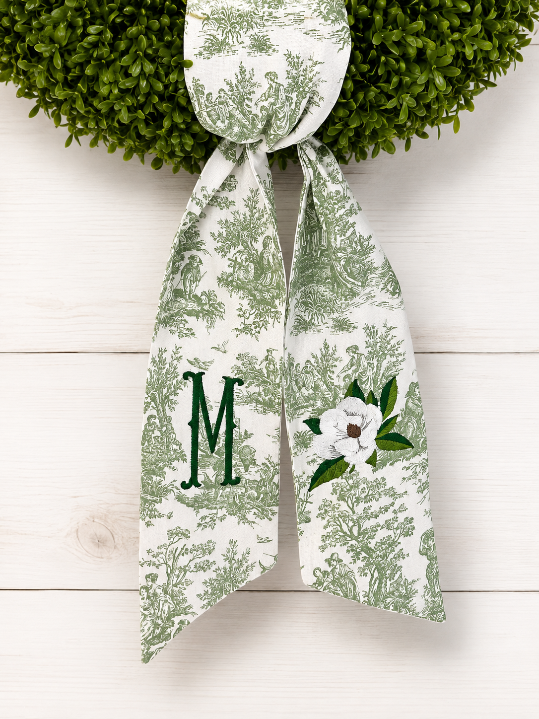 Personalized Magnolia Sash